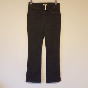 Madewell Pull-On Skinny Flare Jeans Havenly Wash Denim Women's Size 32 NG608 NWT
